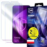 2x Película de proteção para Samsung Galaxy S25 - 3mk HARDY® ARC+