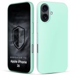 Capa de silicone com MagSafe para Apple iPhone 16 - 3mk HARDY® Mellow MagCase™ Teal