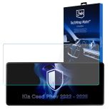 Película de proteção mate para ecrã de navegação para Kia Ceed Phev 2022-25 – 3mk TechWrap Matte™ Center Display