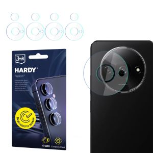 Vidro para a lente da câmara para Redmi A3 - 3mk HARDY® Fusion Lens Protection™