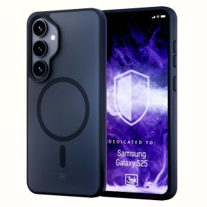 Capa para Samsung Galaxy S25 - 3mk Smoke MagCase