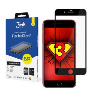 Apple iPhone 7/8 Plus - 3mk FlexibleGlass Max Black