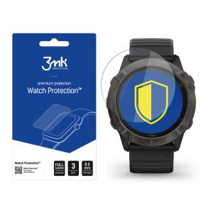 Vidro de proteç?o para ecr? do smartwatch Garmin Fenix 6X Pro - proteç?o Watch 3mk