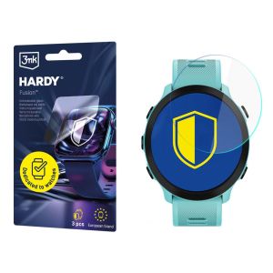 Vidro híbrido para smartwatch Garmin Forerunner 55 - 3mk HARDY® Fusion Watch Protection™