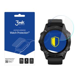 Vidro de proteç?o para ecr? do smartwatch Garmin Fenix 6 Pro - proteç?o Watch 3mk