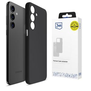 Capa de silicone para Samsung Galaxy A25 5G - 3mk HARDY® Mellow Case™ Black