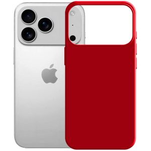 Capa de silicone para Apple iPhone 17 Pro Max - 3mk HARDY® Mellow Case™ Red
