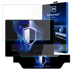 Película protetora para o ecrã de navegação e do painel de instrumentos para Jaecoo 5 2024- - 3mk TechWrap Matte 2in1 (Center Display + Cluster)