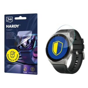 Vidro híbrido para smartwatch Huawei Watch GT 3 Pro 46mm - 3mk HARDY® Fusion Watch Protection™