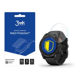 Vidro de proteç?o para ecr? do smartwatch Garmin Fenix 7 Pro Solar - proteç?o Watch 3mk