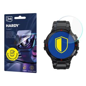 Vidro híbrido para smartwatch Garett Sport  Tactic - 3mk HARDY® Fusion Watch Protection™