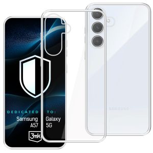 Capa transparente para Samsung Galaxy A57 – 3mk HARDY® Vision Case™