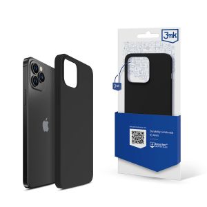 Capa para Apple iPhone 12 Pro Max - 3mk Silicone Case Preto