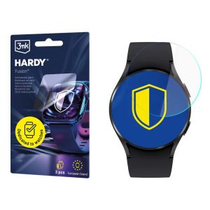 Vidro híbrido para smartwatch Samsung Galaxy Watch 4 44mm - 3mk HARDY® Fusion Watch Protection™