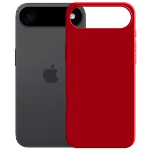 Capa de silicone para Apple iPhone Air - 3mk HARDY® Mellow Case™ Red