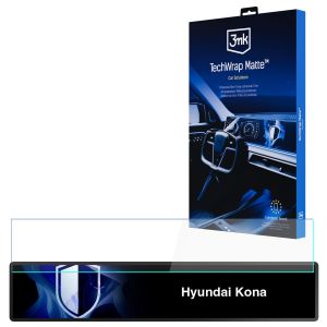 Película de proteção mate para ecrã de navegação para Hyundai Kona 2024- – 3mk TechWrap Matte™ Center Display