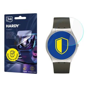 Vidro híbrido para smartwatch Swatch Skinearth - 3mk HARDY® Fusion Watch Protection™
