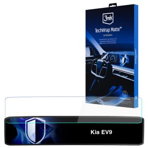 Película de proteção mate para ecrã de navegação para Kia EV9 2023- – 3mk TechWrap Matte™ Center Display