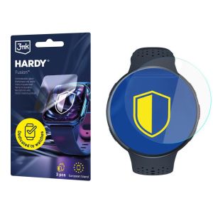 Vidro híbrido para smartwatch Polar Pacer Pro - 3mk HARDY® Fusion Watch Protection™