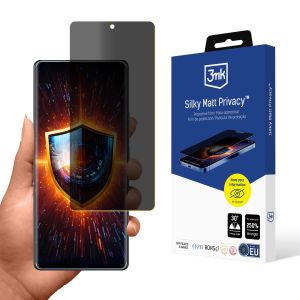 Película de Priveacidade com filtro de privacidade Infinix Note 40 Pro - 3mk Silky Matt Privacy