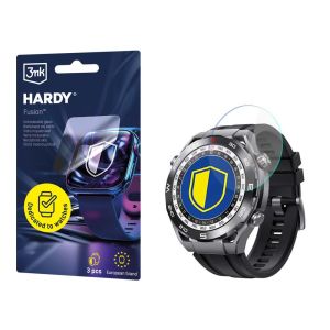 Vidro híbrido para smartwatch Huawei Watch Ultimate - 3mk HARDY® Fusion Watch Protection™