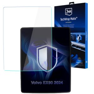 Película de proteção mate para ecrã de navegação para Volvo EX90 2024- – 3mk TechWrap Matte™ Center Display