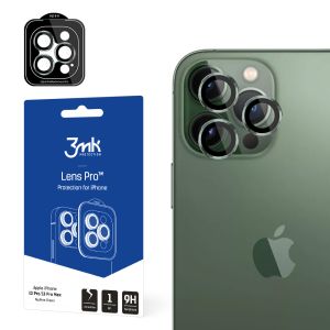 Vidro temperado para lente de câmara para Apple iPhone 13 Pro - 3mk Lens Protection Pro Black