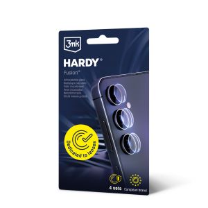 Vidro para a lente da câmara para Samsung Galaxy A56 - 3mk HARDY® Fusion Lens Protection™