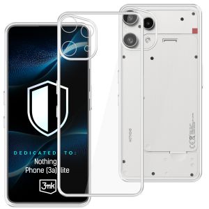 Capa transparente para Nothing Phone (3a) Lite – 3mk HARDY® Vision Case™