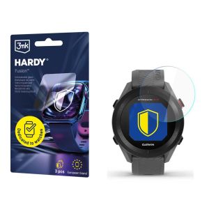 Vidro híbrido para smartwatch Garmin Approach S12 - 3mk HARDY® Fusion Watch Protection™