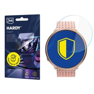 Vidro híbrido para smartwatch Polar Ignite 2 - 3mk HARDY® Fusion Watch Protection™