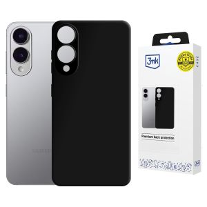 Capa de silicone com MagSafe para Samsung Galaxy S25 Edge - 3mk HARDY® Mellow MagCase™ Black