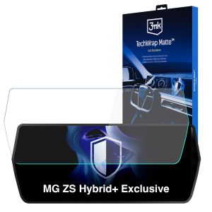 Película de proteção mate para ecrã de navegação para MG ZS Hybrid+ Exclusive – 3mk TechWrap Matte™ Center Display