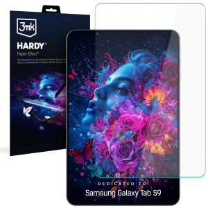 Folha protetora mate para Samsung Galaxy Tab S9 - 3mk HARDY® Paper Effect™