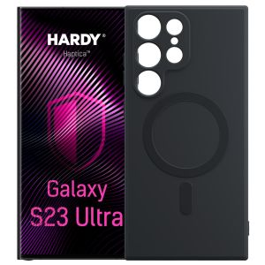 Capa flexível com MagSafe para Samsung Galaxy S23 Ultra – 3mk HARDY® Haptica MagCase™