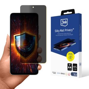 Película de Priveacidade com filtro de privacidade Motorola Moto G56 - 3mk Silky Matt Privacy