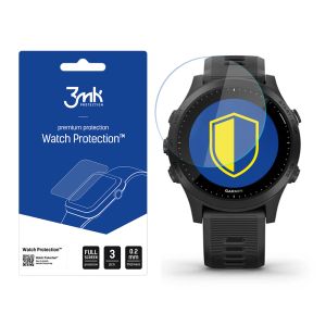 Vidro de proteç?o para ecr? do smartwatch Garmin Forerunner 945 - proteç?o Watch 3mk