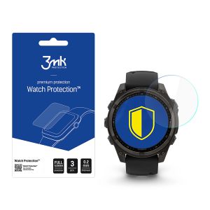 Vidro de proteç?o para ecr? do smartwatch Garmin Fenix 8 Solar/Sapphire 47mm - proteç?o Watch 3mk
