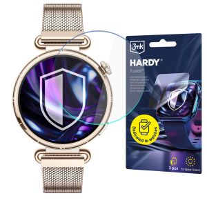 Vidro híbrido para smartwatch Huawei Watch GT 6 41mm - 3mk HARDY® Fusion Watch Protection™