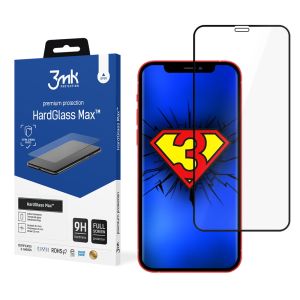 Apple iPhone 12 Pro Max - 3mk HardGlass Max Black