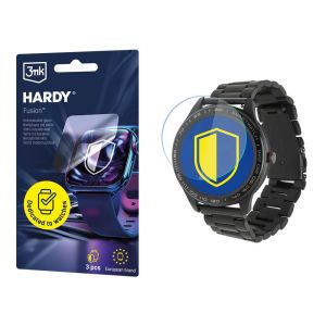 Vidro híbrido para smartwatch Garett Men 3S - 3mk HARDY® Fusion Watch Protection™