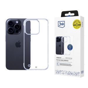 Capa ultraleve para Apple iPhone 15 Pro - 3mk Just20g Clear Case