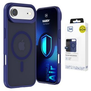 Capa fumada com MagSafe para Apple iPhone Air – 3mk HARDY® Hazy MagCase™ Blue