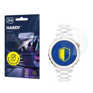 Vidro híbrido para smartwatch Huawei Watch GT 3 Pro Elegant 43mm - 3mk HARDY® Fusion Watch Protection™