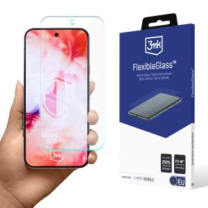 Vidro híbrido inquebrável para Google Pixel 10/ 10 Pro - 3mk FlexibleGlass™