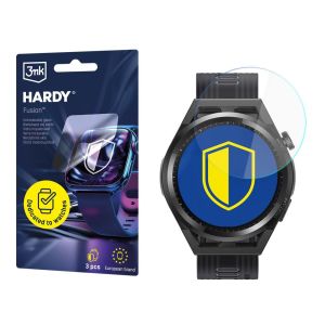 Vidro híbrido para smartwatch Huawei Watch GT Runner - 3mk HARDY® Fusion Watch Protection™