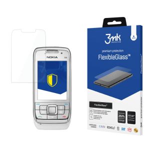 Vidro híbrido inquebrável para Nokia E66 - 3mk FlexibleGlass™