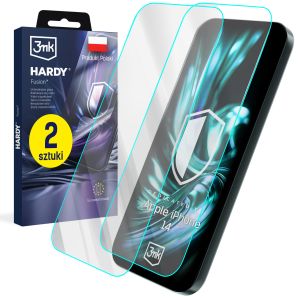 2x Vidro híbrido para Apple iPhone 14/14 Pro - 3mk HARDY® Fusion™