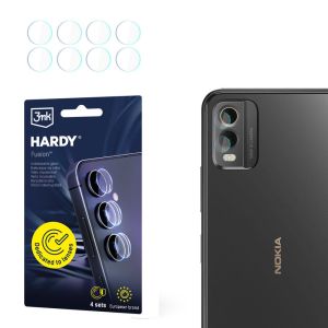 Vidro para lente da câmara para Nokia C32 - 3mk HARDY® Fusion Lens Protection™