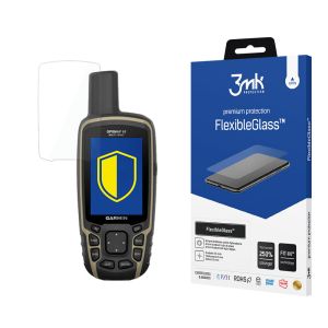 Vidro híbrido inquebrável para Garmin GPSMap 65 - 3mk FlexibleGlass™